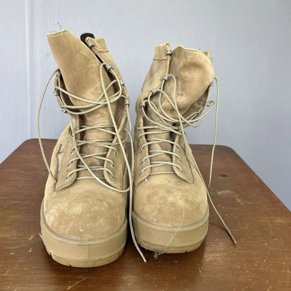 Wellco Desert Hot Weather Military Combat Flight Boots Size 11R US 289-104